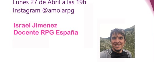 Entrevista en Instagram con Israel Jiménez
