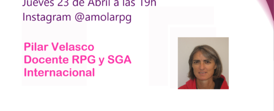 Entrevista en Instagram a Pilar Velasco